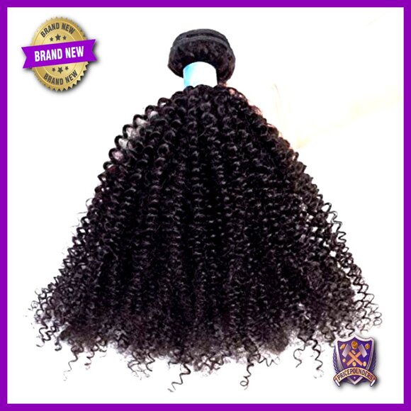 Mongolian Human Hair Extensions 3 Bundles Afro Kinky Curly 20-24 Inch main image 7
